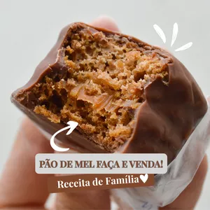 Imagem de capa para o Ebook APOSTILA PÃO DE MEL FAÇA E VENDA