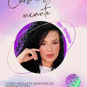 Imagem de capa para o Ebook Apostila Designer de sobrancelhas iniciante completa e atualizada 