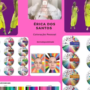 Imagem de capa para o Ebook Análise de Coloração Pessoal Digital