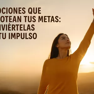 Imagen de portada para Curso online Emociones que sabotean tus metas: Conviértelas en tu impulso