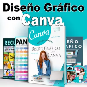 Imagen de portada para Ebook Curso de Diseño Gráfico con Canva