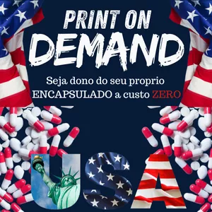 Imagem do curso MENTORIA Print on Demand Estados Unidos: Seja dono do seu proprio ENCAPSULADO a custo ZERO