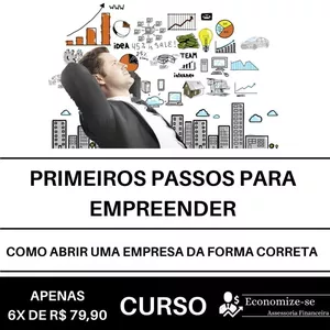 Imagem do curso Primeiros Passos Para Empreender