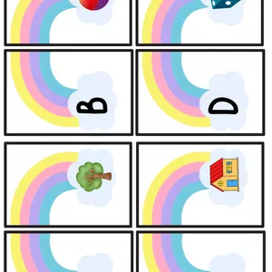 Imagem de capa para o Ebook Arco-Íris do alfabeto