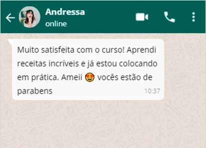 Depoimento de compradora 3