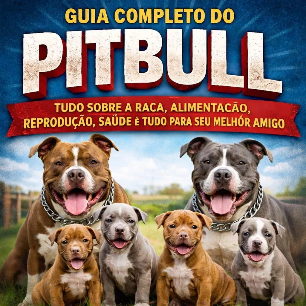 Guia Completo do Pitbull- Tudo Sobre a Raça