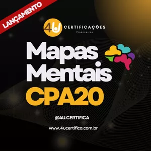 Imagem de capa para o Ebook Mapas Mentais 4U- CPA20