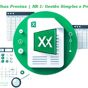 Imagem de capa para o Curso online Kit de Planilhas NR-1 de controle dos Riscos Psicossociais: Gestão Simples e Prática 
