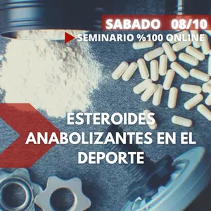 Imagen de portada para Curso online Esteroides Anabolizantes en el deporte