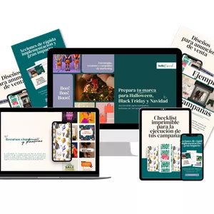 Imagen de portada para Ebook Toolkit Prepara tu marca para Halloween, Black Friday y Navidad
