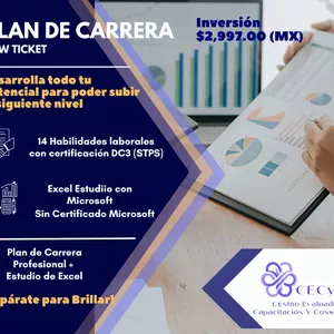 Imagen de portada para Curso online Plan de Desarrollo Profesional: Desarrollo de 14 Habilidades Clave Competencias Laborales, Excel (sin certificado)
