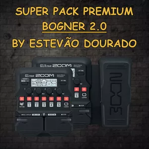 Imagem de capa para o Ebook Super Pack Premium Bogner 2.0 | 20 Timbres P/ Zoom G1 Four