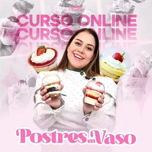 Imagen de portada para Curso online Postres en vaso