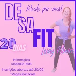 Imagem de capa para o Curso online DESAFIT POR LEIDY RIBEIRO