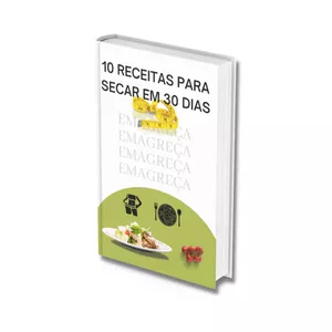 Imagem de capa para o Ebook 10 receitas para secar em 30 dias