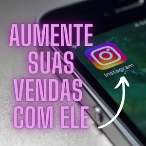 Imagem de capa para o Ebook Instagram Vendas FULL