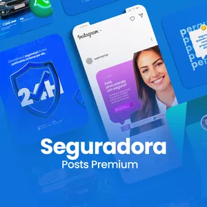 Imagem de capa para o Curso online Posts Premium - Seguradora