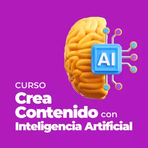 Imagen de portada para Curso online Curso Crea Contenido con Inteligencia Artificial