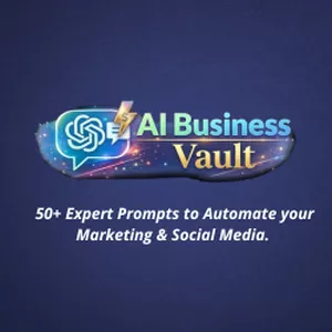 Cover image for Ebook AI Business Vault : 50 + Expert Prompts to Automate your Marketing e Social Media 