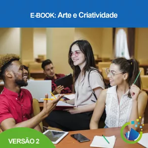 Imagem de capa para o Ebook Arte e Criatividade