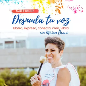 Imagen de portada para Evento online Desnuda tu voz
