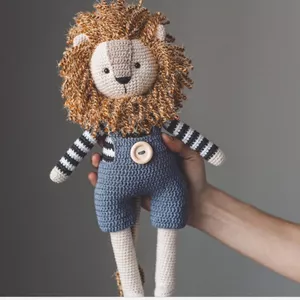 Imagem de capa para o Ebook  Lion o leão amigurumi