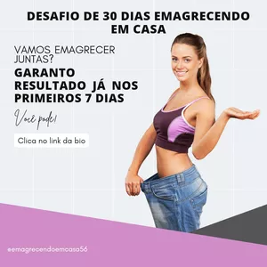Imagem de capa para o Ebook Desafio 30 dias para emagrecer em casa