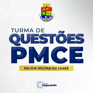Imagem de capa para o Curso online TURMA DE QUESTÕES - PMCE