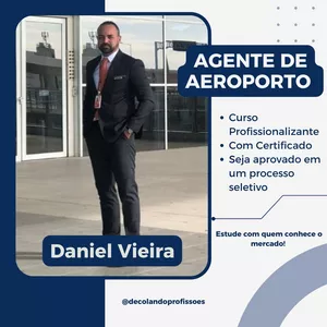 Imagem de Curso Agente de Aeroporto [Versão Atualizada] criado por @maryaguilera na hotmart