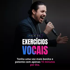 Imagem de capa para o Curso online PACK DE EXERCÍCIOS VOCAIS