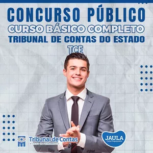 Imagem de capa para o Curso online CURSO BÁSICO - TRIBUNAL DE CONTAS DO ESTADO-TCE