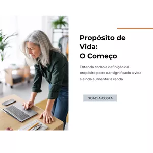 Imagem de capa para o Ebook E-book Propósito de Vida - O Começo