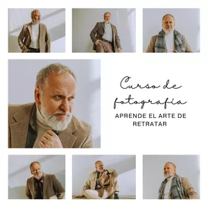 Imagen de portada para Ebook Curso de fotografía aprende el arte de retratar 