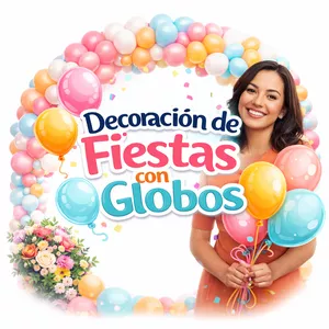 Imagen de portada para Curso online Decoración de Fiestas con Globos™