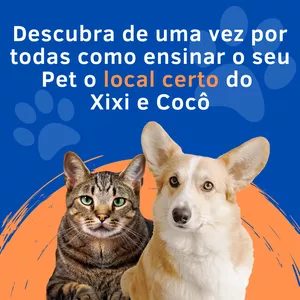 Imagem de capa para o Ebook Pet Xixi e Cocô no lugar certo