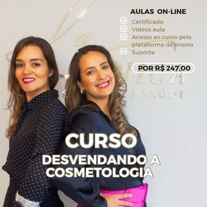 Imagem de capa para o Curso online Desvendando a cosmetologia