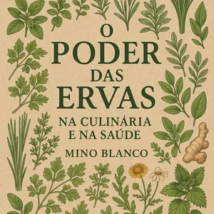 Imagem de capa para o Ebook O Poder das Ervas na Culinária e na Saúde