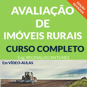 Imagem principal do produto AVALIAÇÃO DE IMÓVEIS RURAIS - CURSO COMPLETO
