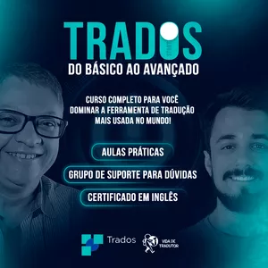 Imagem de capa para o Curso online Trados: do básico ao avançado