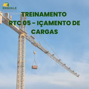 Imagem de capa para o Curso online  RTC-05 Içamento de Cargas