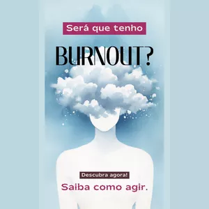 Imagem de capa para o Ebook Será que tenho BURNOUT?