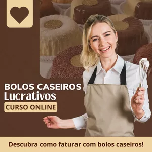 Imagem do curso Lucrando com Bolos Caseiros