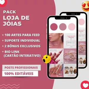 Imagem de capa para o Ebook Pack Loja de Jóias 