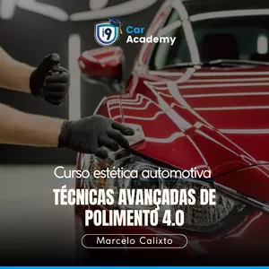 Imagem de capa para o Curso online Curso Estética Automotiva - Avançado