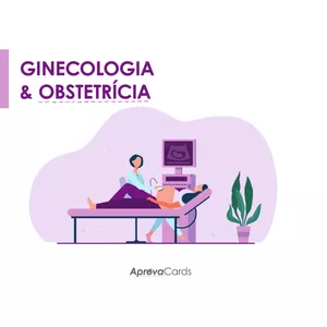 Imagem de capa para o Ebook AprovaCards! Ginecologia e Obstetrícia!