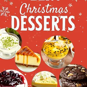 Cover image for Ebook 200 ZERO Christmas Desserts