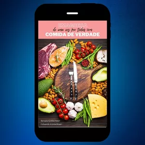 Imagem de capa para o Ebook Emagreça de uma vez por todas com Comida de Verdade