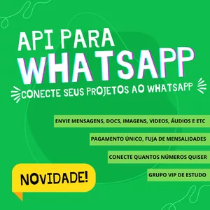 Imagem de capa para o Curso online API para WhatsApp