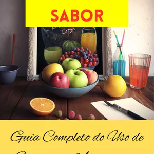 Imagem de capa para o Ebook Emagreça com Sabor: Receitas Para Secar com Frutas na Alimentação Saudável