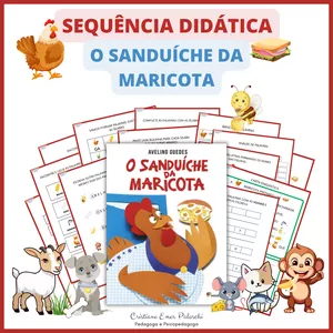 Imagem de capa para o Curso online Sequência Didática O Sanduíche da Maricota